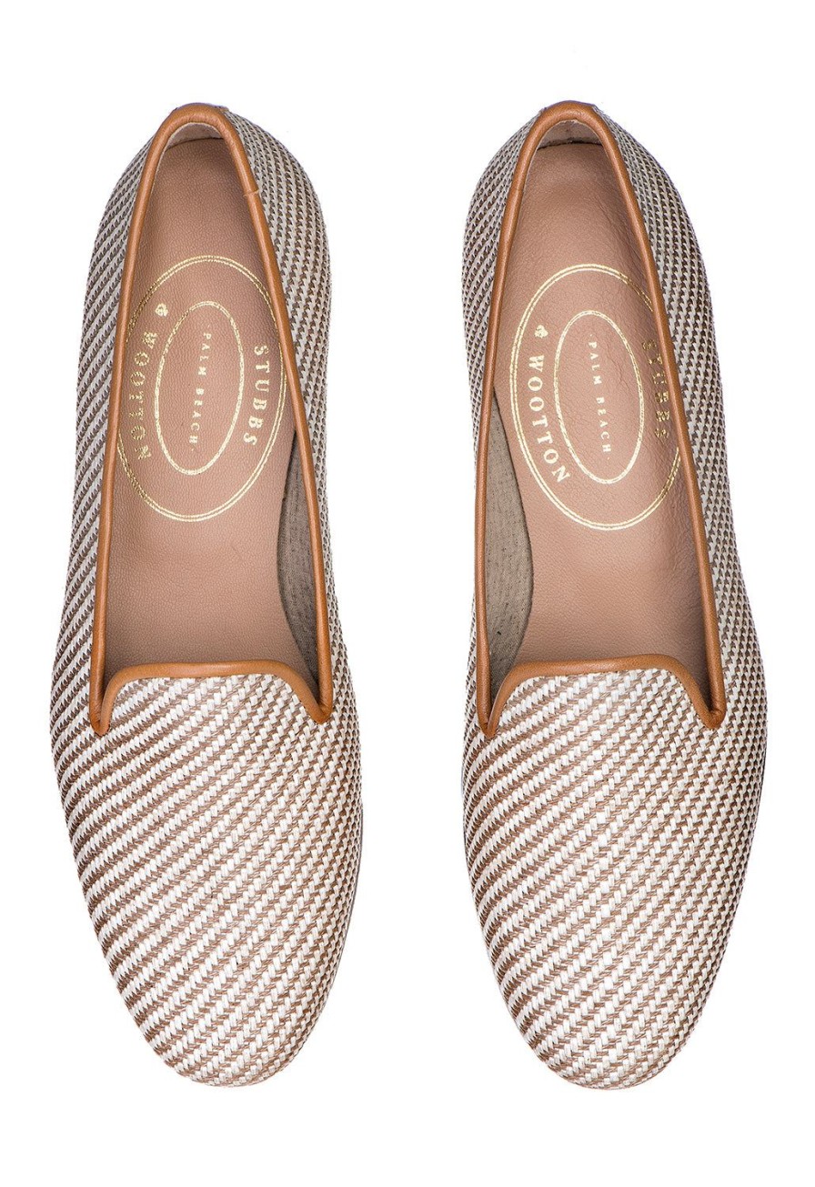 Women Stubbs and Wootton | Raffia Cream (Women)