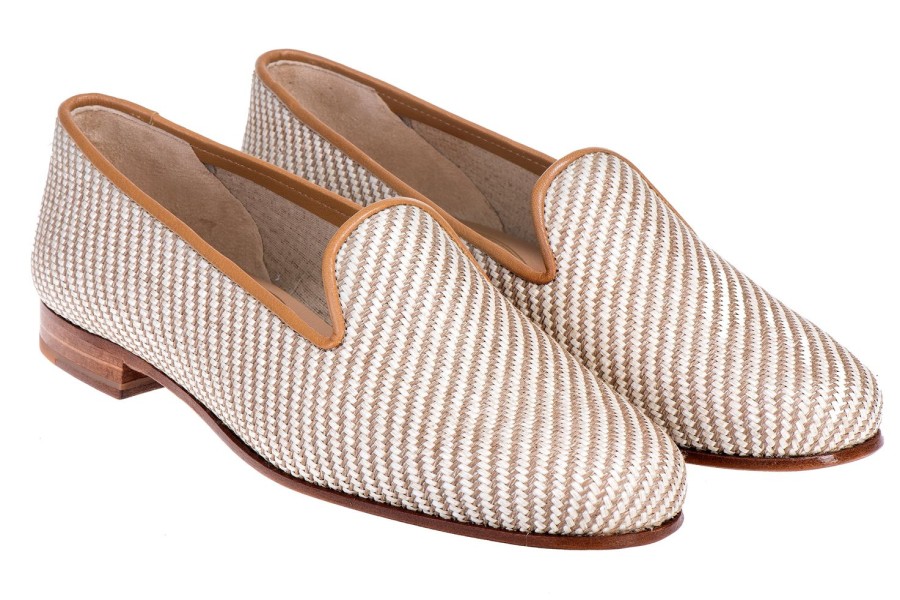 Women Stubbs and Wootton | Raffia Cream (Women)