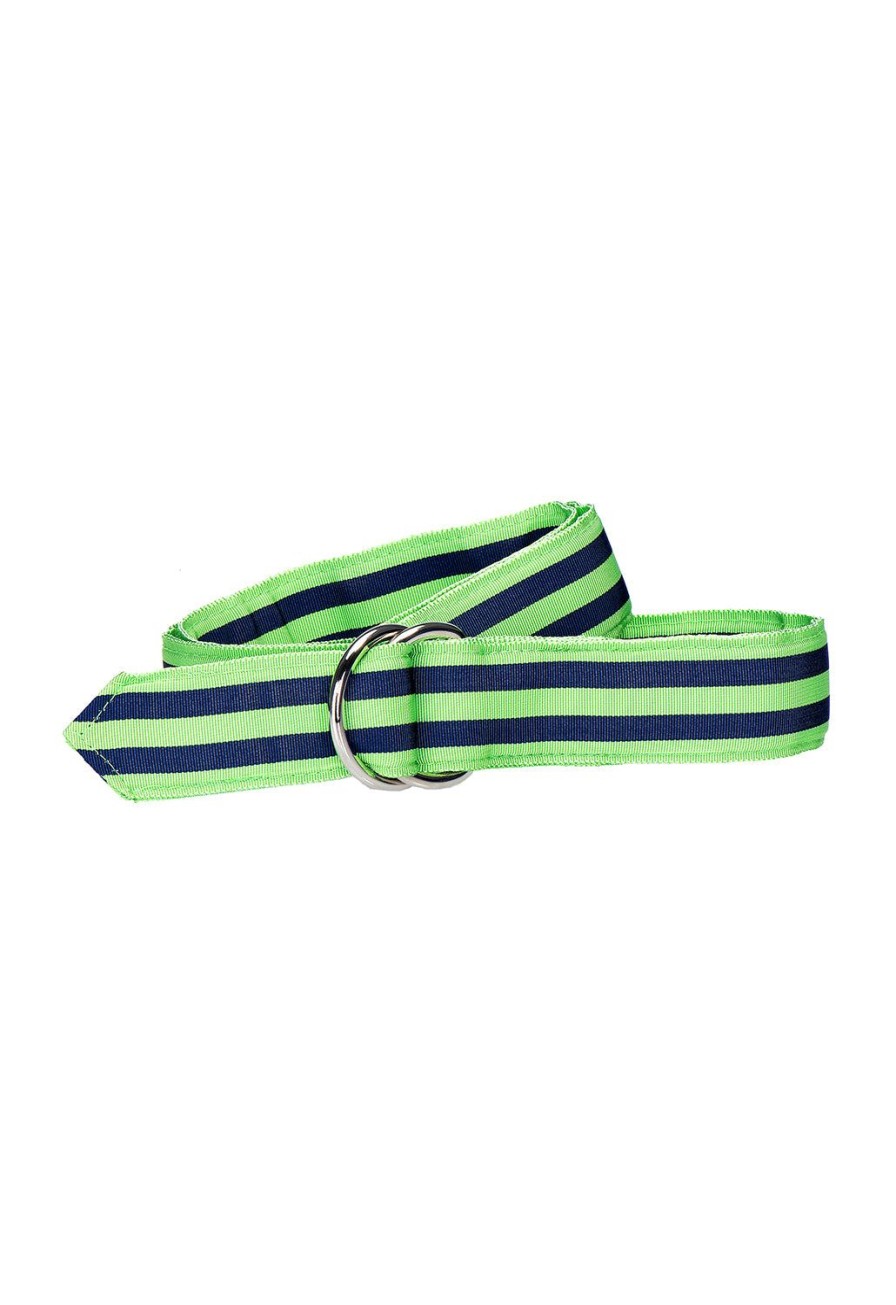 Accessories Stubbs and Wootton | Ribbon Belt Lime