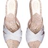 Women Stubbs and Wootton | Silver Braid (Kelly)