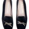 Women Stubbs and Wootton | Cheetah Black (Women)