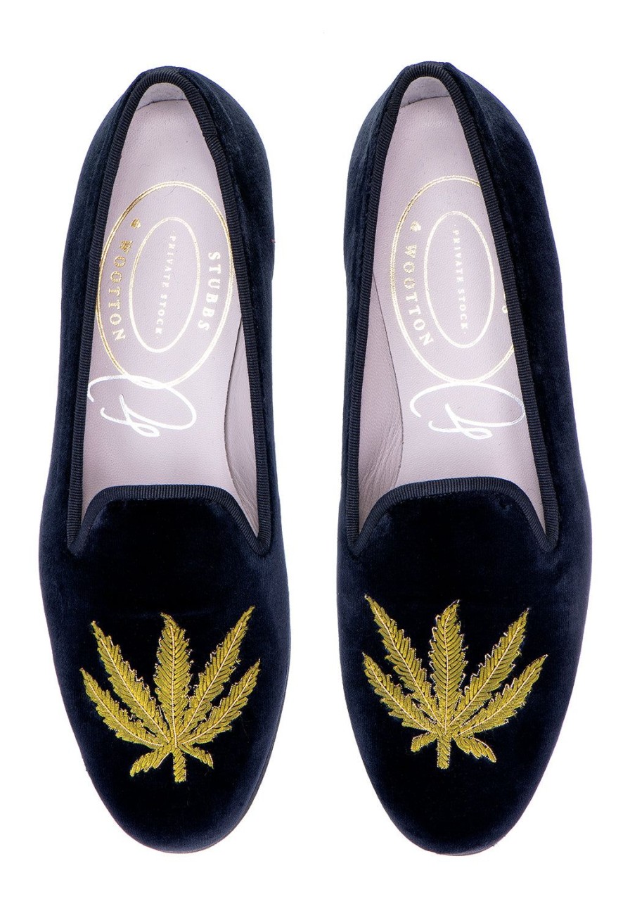 Women Stubbs and Wootton | Weed Black Private Stock (Women)