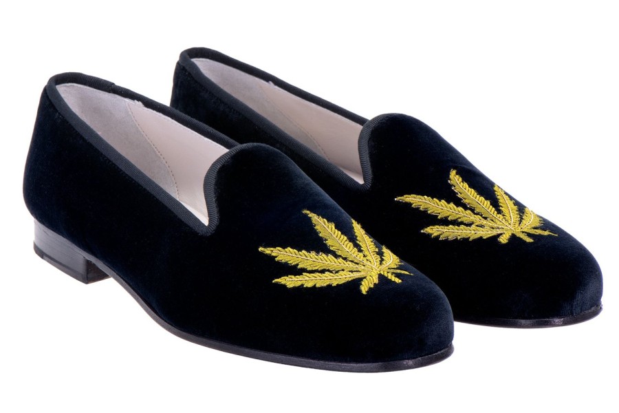 Women Stubbs and Wootton | Weed Black Private Stock (Women)