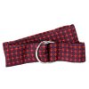 Accessories Stubbs and Wootton | Medallion Red Silk Belt