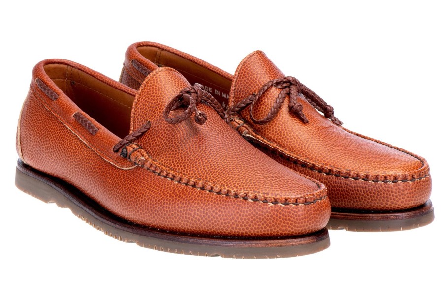 Men Stubbs and Wootton | Merritt Football Boat Shoe (Men)