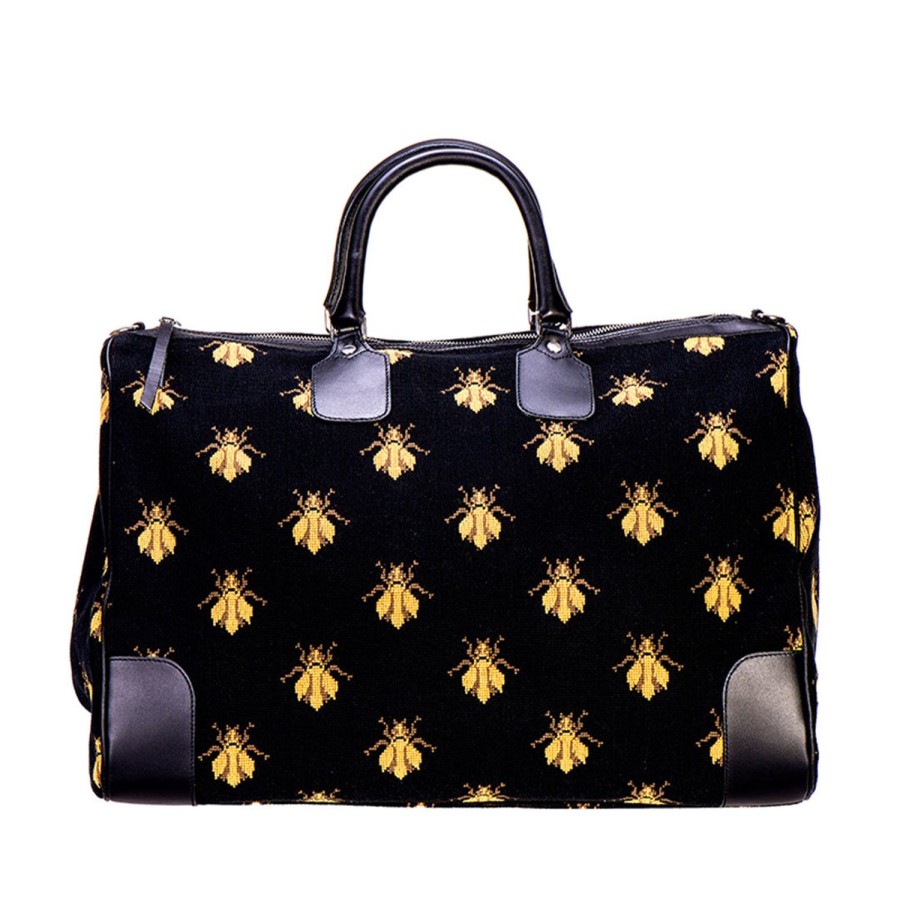 Accessories Stubbs and Wootton | Bee Black Weekender