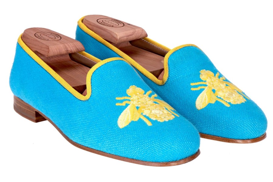 Women Stubbs and Wootton | Bee Turquoise (Women)