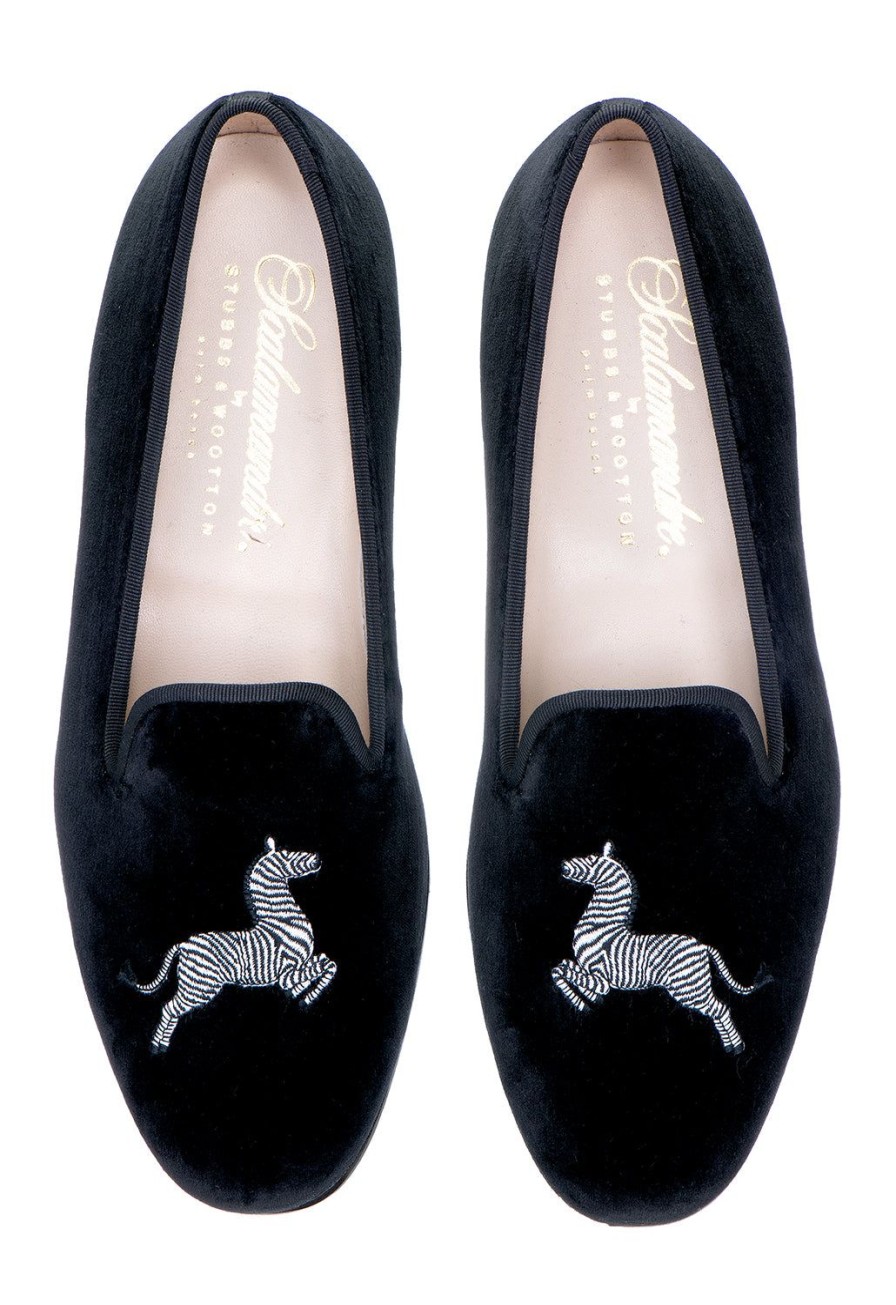 Women Stubbs and Wootton | Zebra Black (Women)