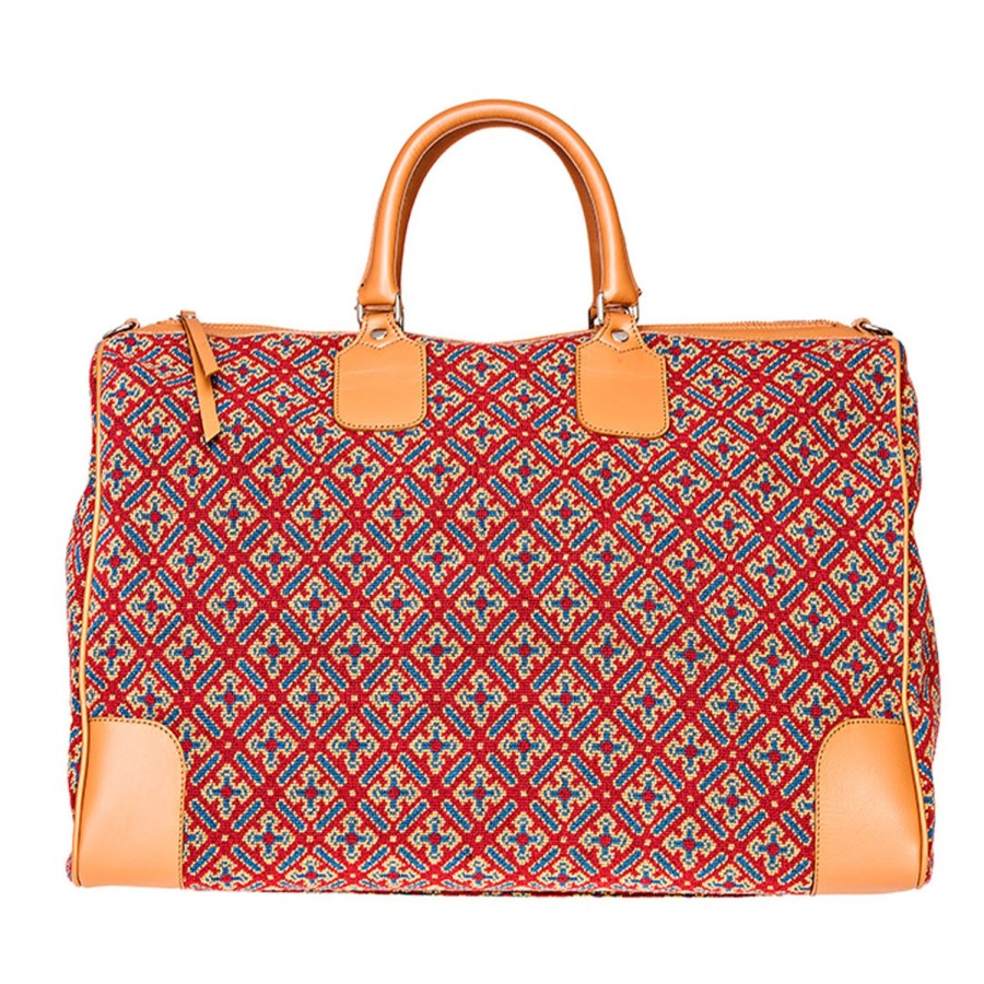 Accessories Stubbs and Wootton | Cuenca Red Weekender