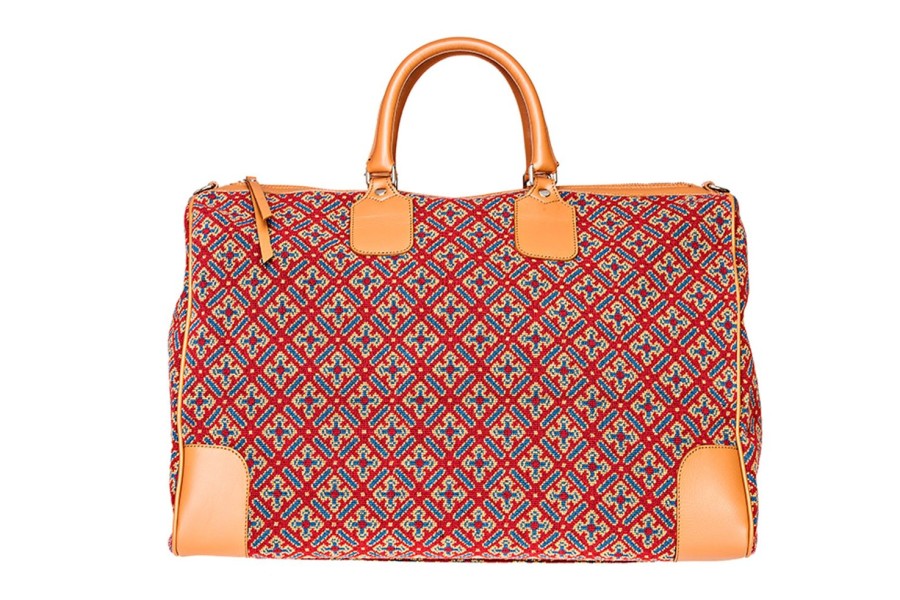 Accessories Stubbs and Wootton | Cuenca Red Weekender