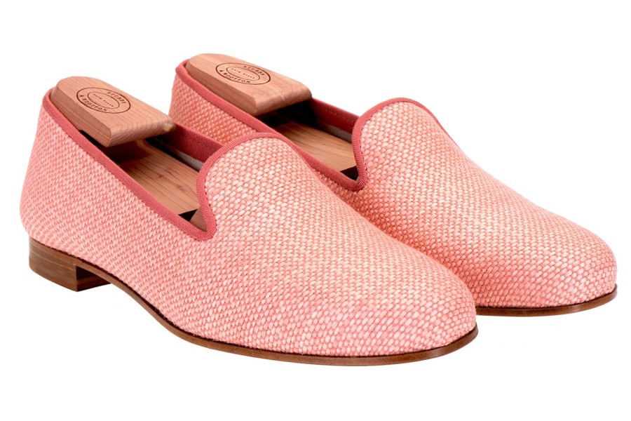 Women Stubbs and Wootton | Raffia Salmon (Women)