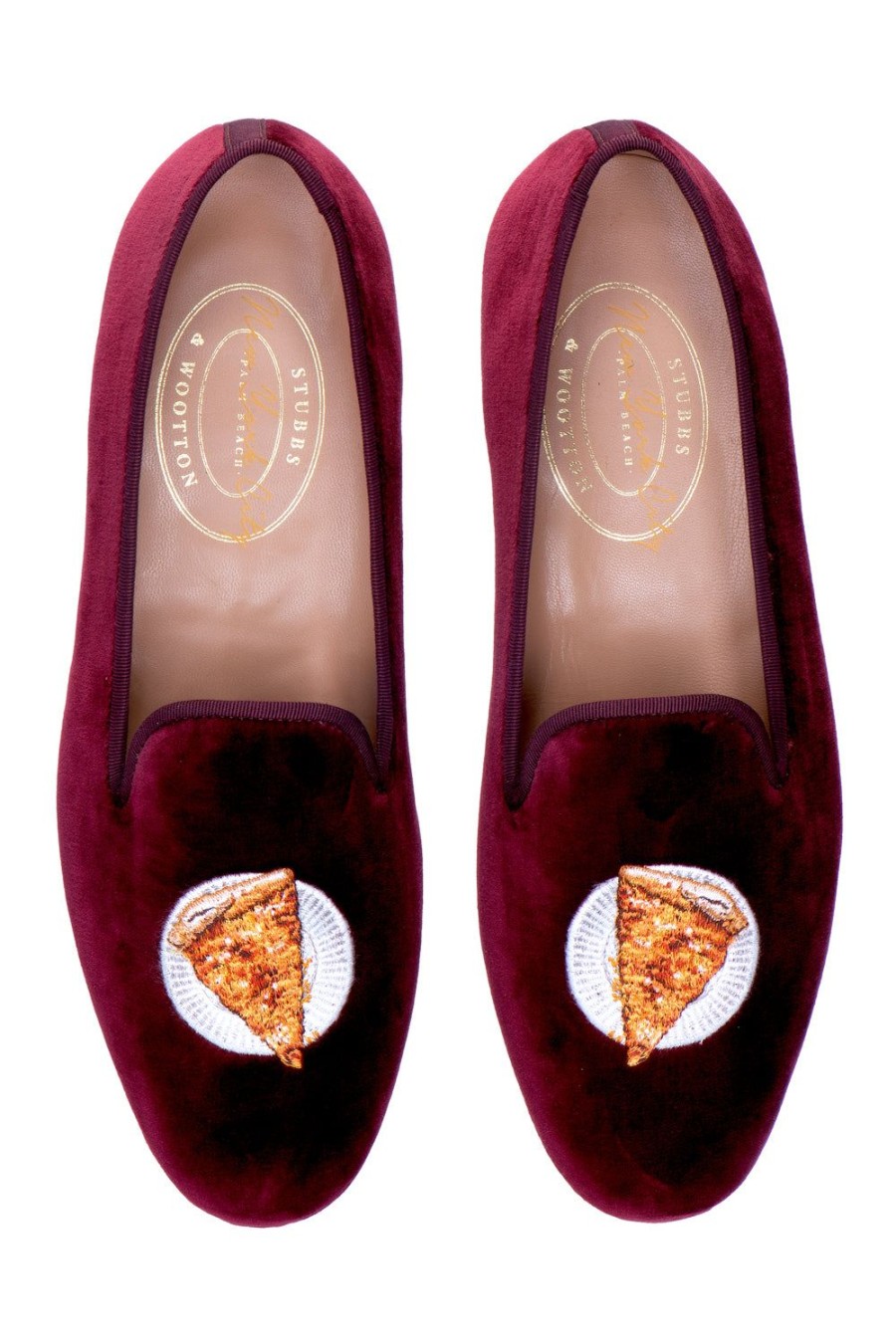 Women Stubbs and Wootton | Pizza Burgundy (Women)