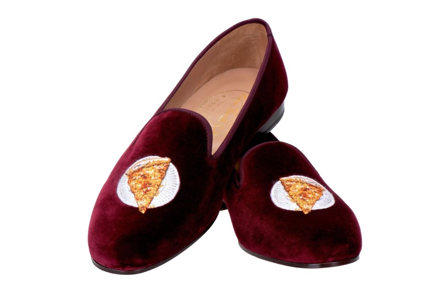 Women Stubbs and Wootton | Pizza Burgundy (Women)